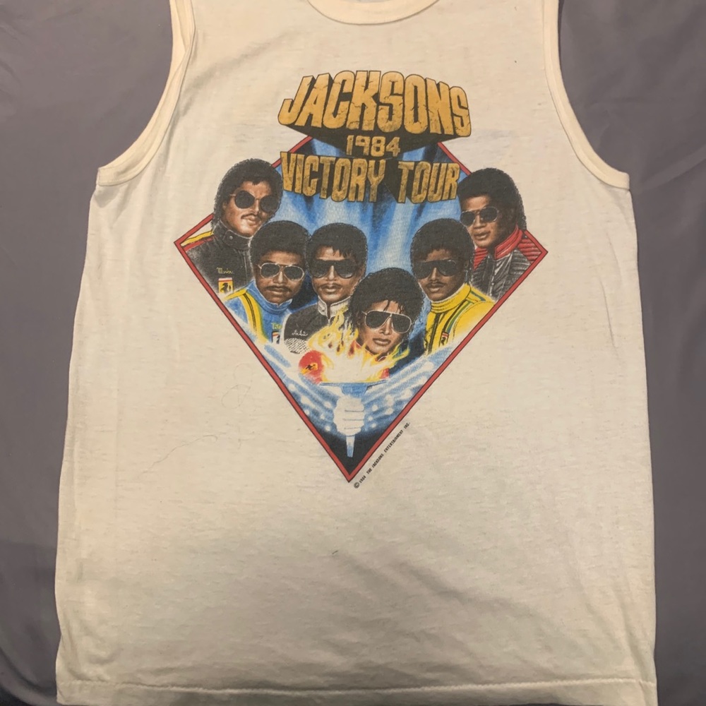 Vintage Jackson 5 victory tour 1984
